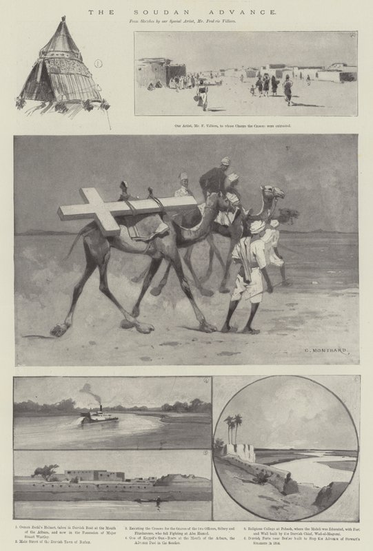 El Avance en Sudán de Charles Auguste Loye