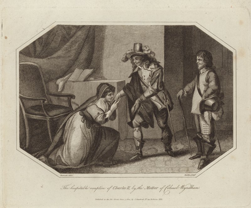 La recepción hospitalaria de Carlos II de Charles Benazech
