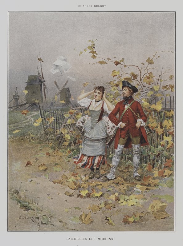 ¡Por encima de los Molinos! de Charles Edouard Delort