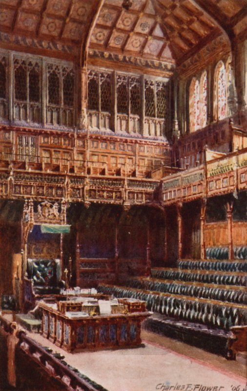 Cámara de los Comunes, 1906 de Charles Edwin Flower