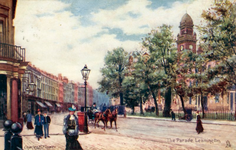 El desfile de Leamington de Charles Edwin Flower