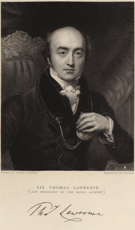 Sir Thomas Lawrence de Charles Landseer