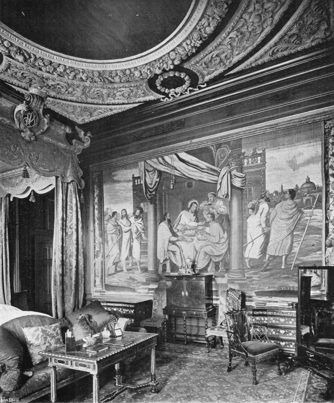 El dormitorio principal de Charles Latham
