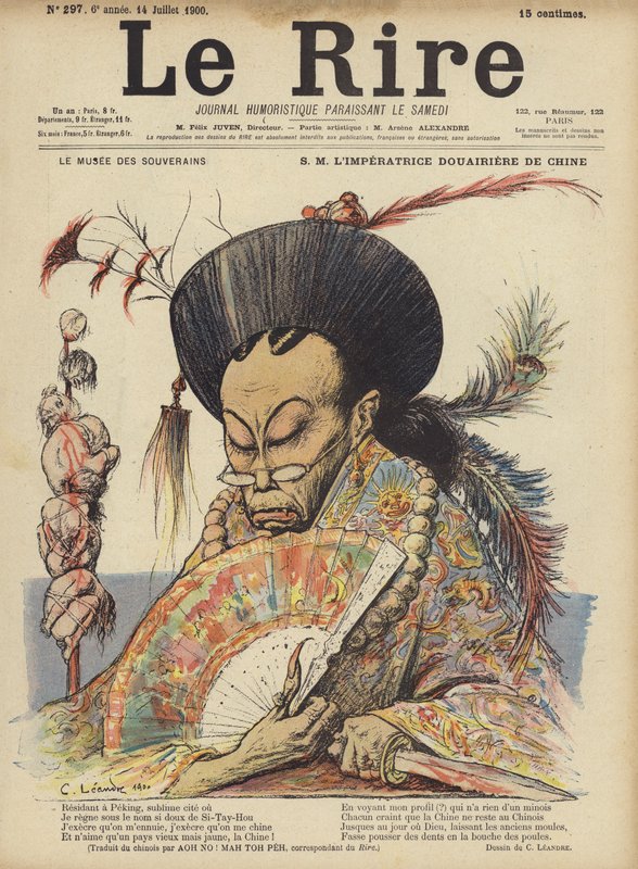 Emperatriz Viuda de China de Charles Leandre