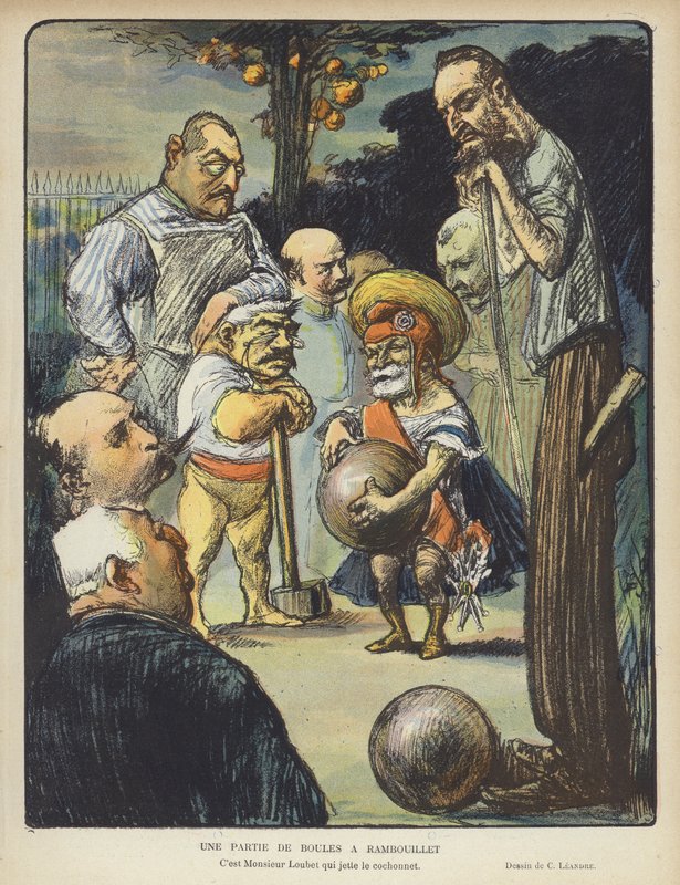 Ilustración para Le Rire de Charles Leandre