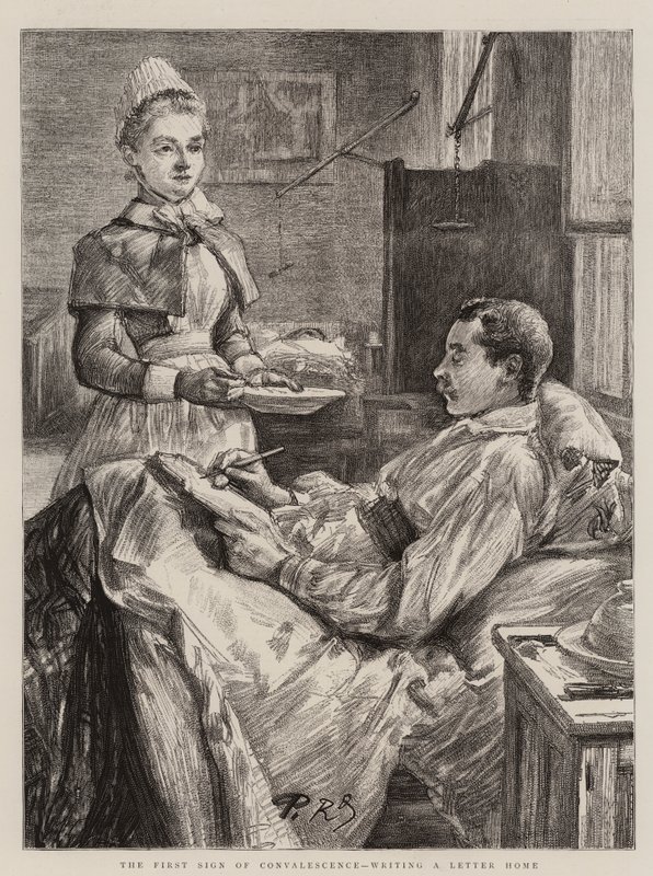 El Hospital Real Victoria, Netley de Charles Paul Renouard