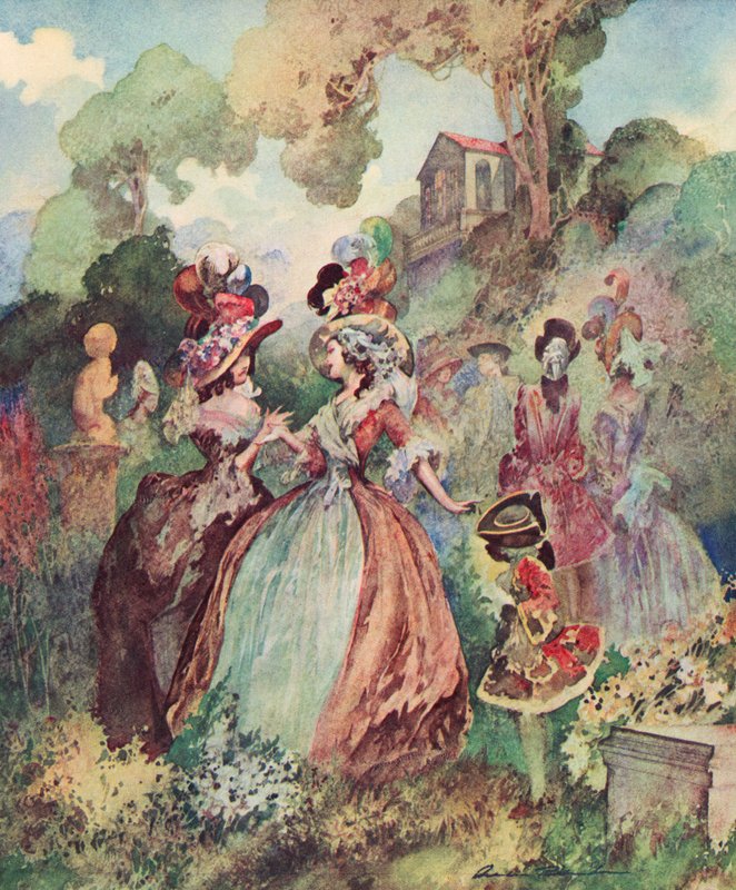 Un Pequeño Escándalo, Jardines de Marylebone de Charles Robinson