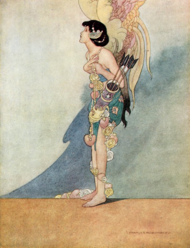 "Sus labios son dulces como la miel" de Charles Robinson