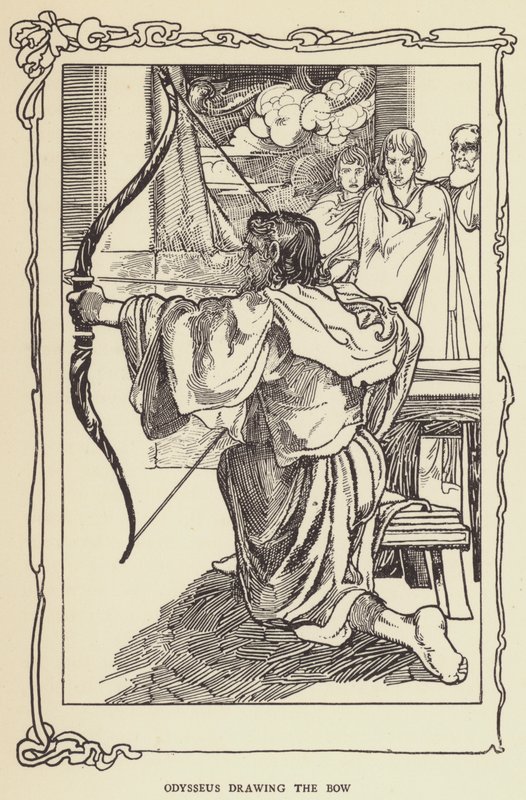 Odiseo tensando el arco de Sir John Charles Robinson