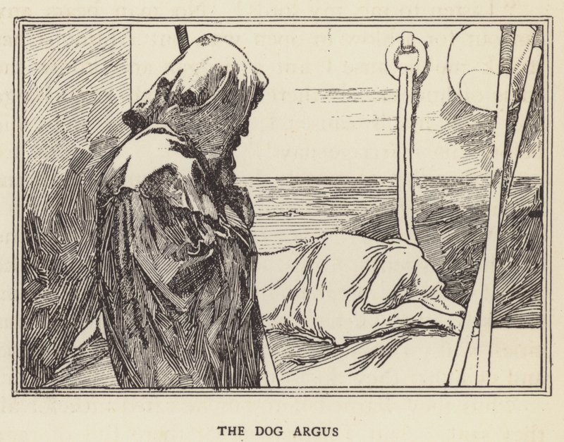 El perro Argos de Sir John Charles Robinson