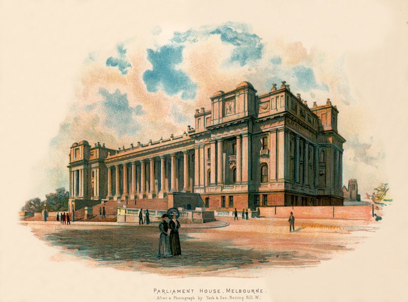Casa del Parlamento, Melbourne de Charles Wilkinson