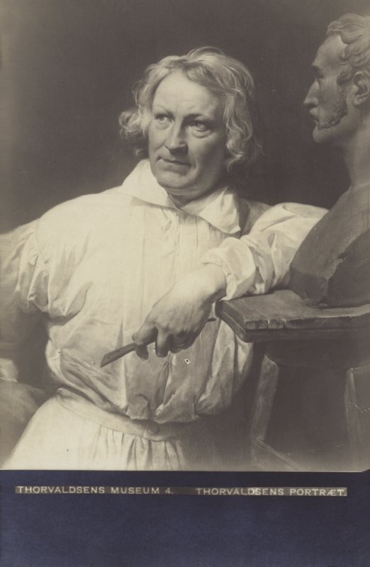 Bertel Thorvaldsen, escultor danés de Christoffer Wilhelm Eckersberg