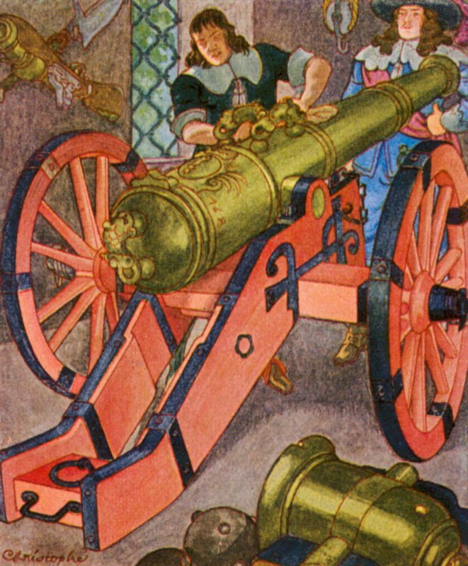 Zeugmeister / Stuff Master (litografía en color) de Christophe (1856 1945)