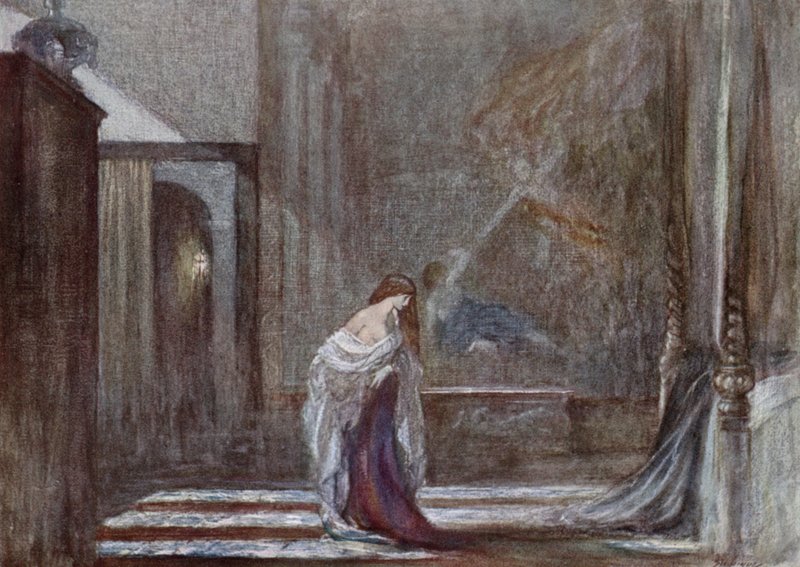John Keats, La víspera de Santa Inés de Claude Shepperson