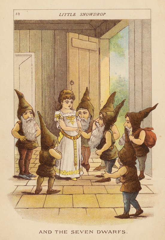 Pequeña campanilla de invierno (litografía en color) de Constance Haslewood