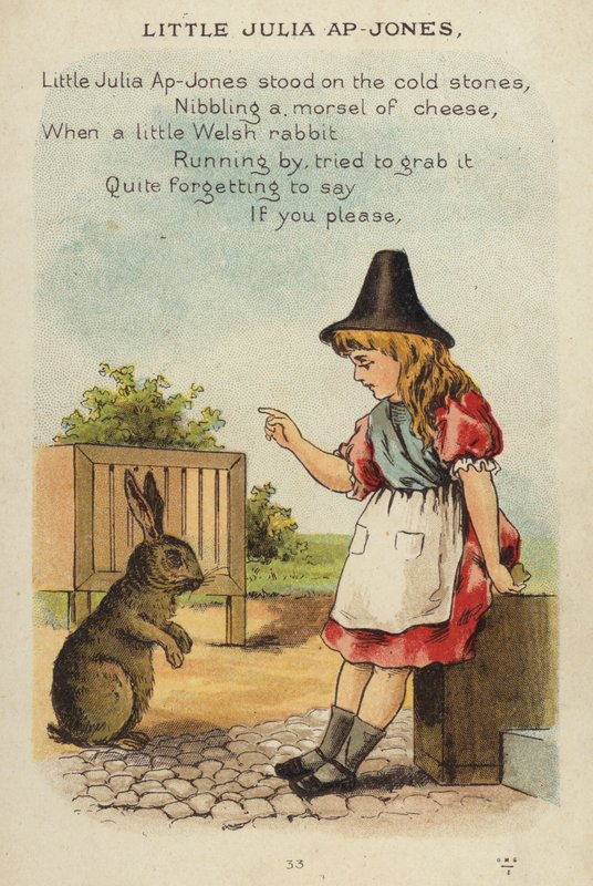 Rima infantil: Pequeña Julia Ap-Jones de Constance Haslewood