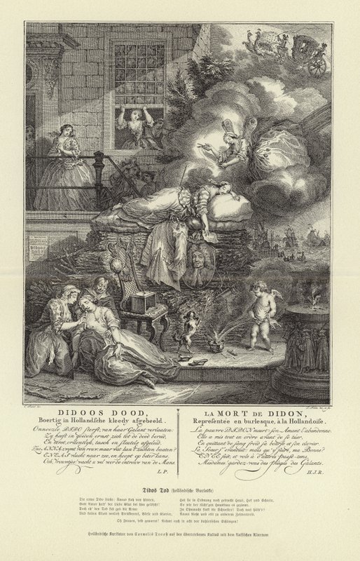 La muerte de Dido de Cornelis Troost