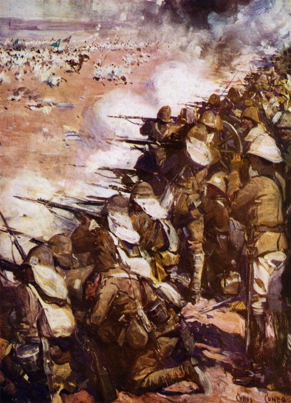 La Batalla de Omdurman de Cyrus Cuneo