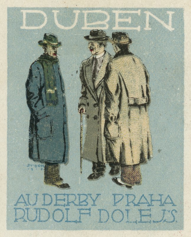 Abril. Moda Au Derby Rudolf Dole, Praga de Czech School