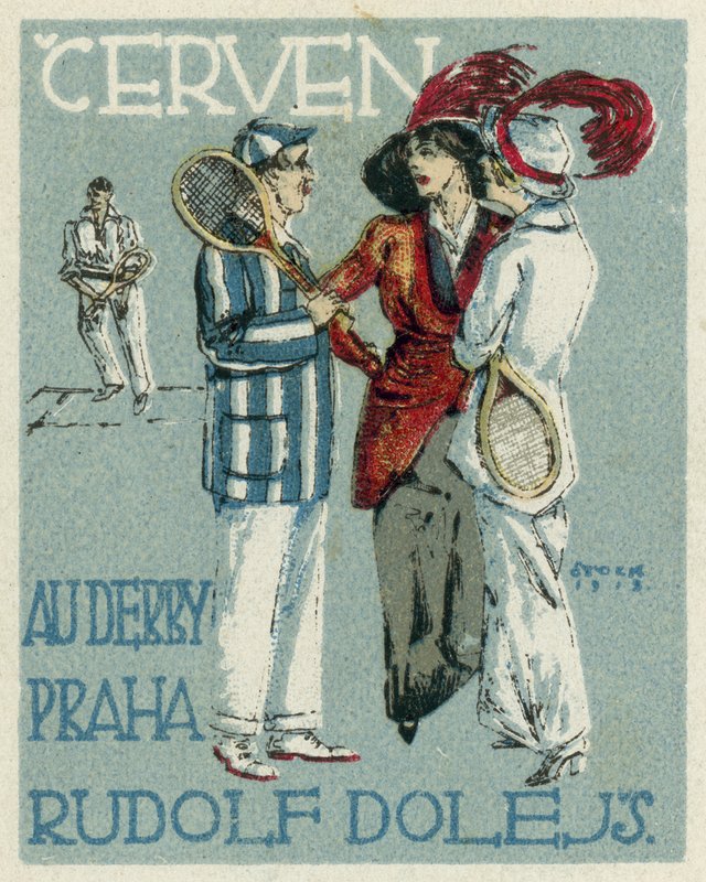 Junio. Moda Au Derby Rudolf Dole, Praga de Czech School