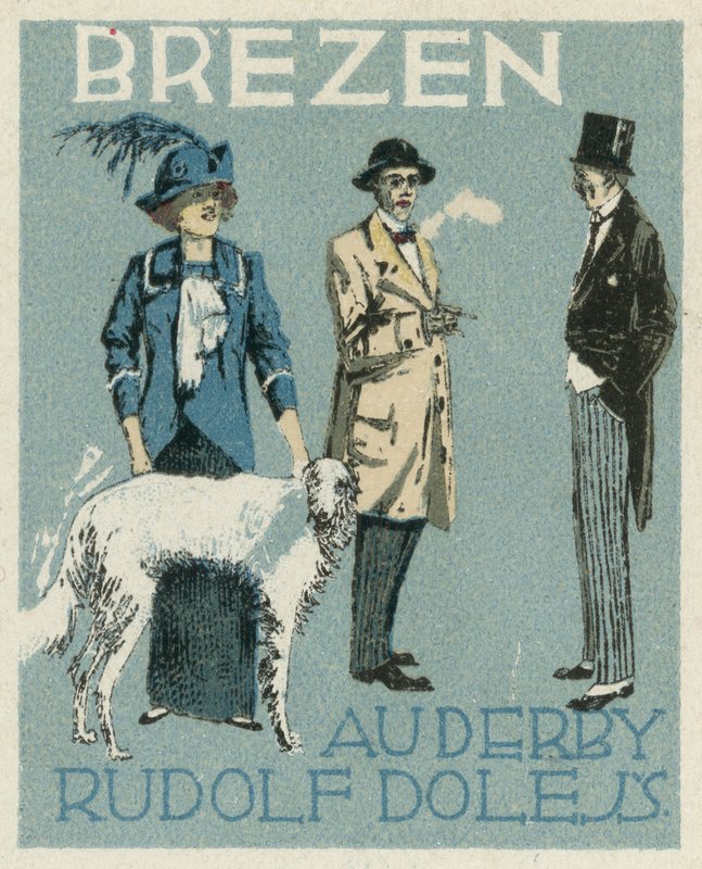 Marzo. Moda Au Derby Rudolf Dole, Praga de Czech School