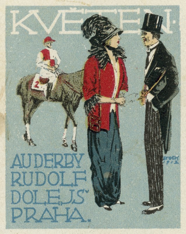 Mayo. Moda Au Derby Rudolf Dole, Praga de Czech School