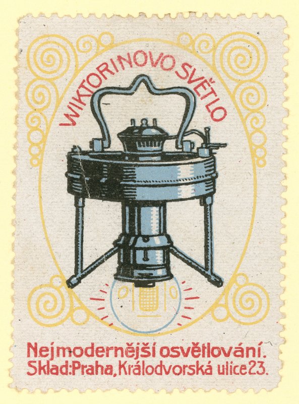 Bombillas eléctricas Viktorinovo de Czech School