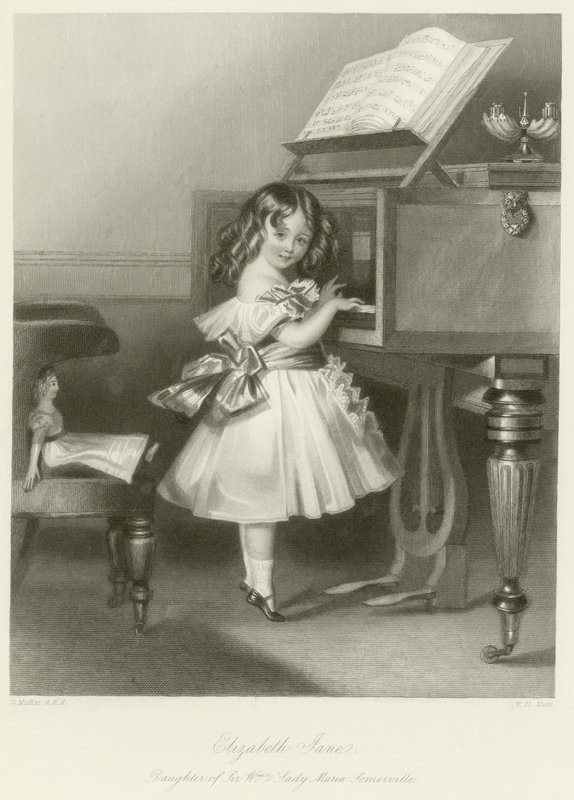 Lady Elizabeth Jane Somerville de Daniel Maclise