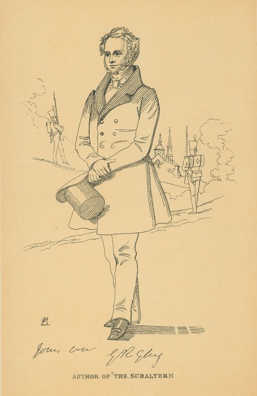Rev George Robert Gleig de Daniel Maclise