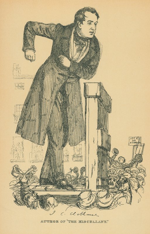 Sir John C Hobhouse de Daniel Maclise