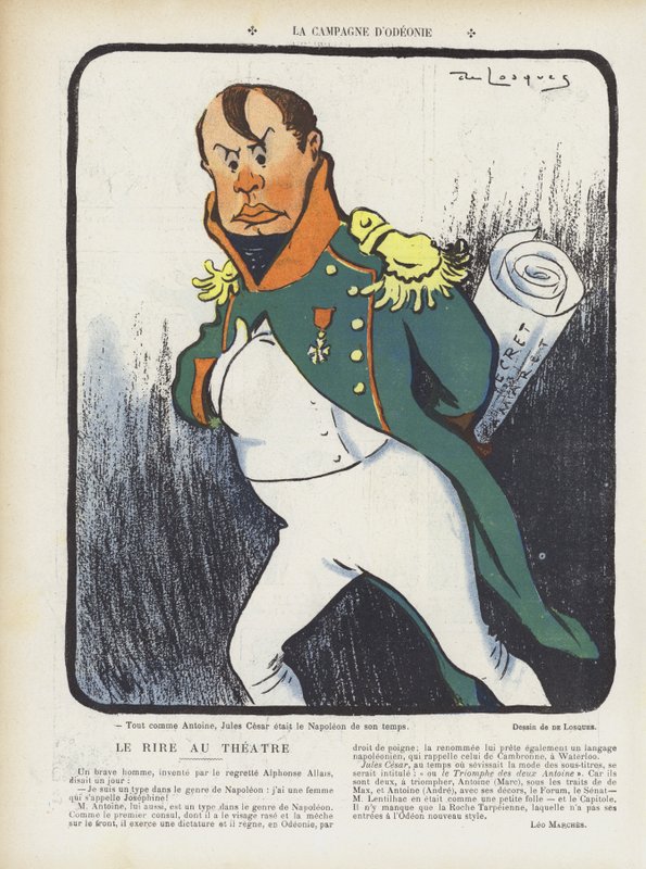 Ilustración para Le Rire de Daniel de Losques