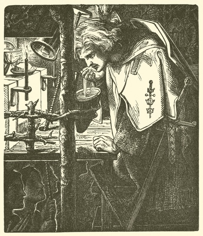De los poemas de Tennyson de Dante Gabriel Charles Rossetti