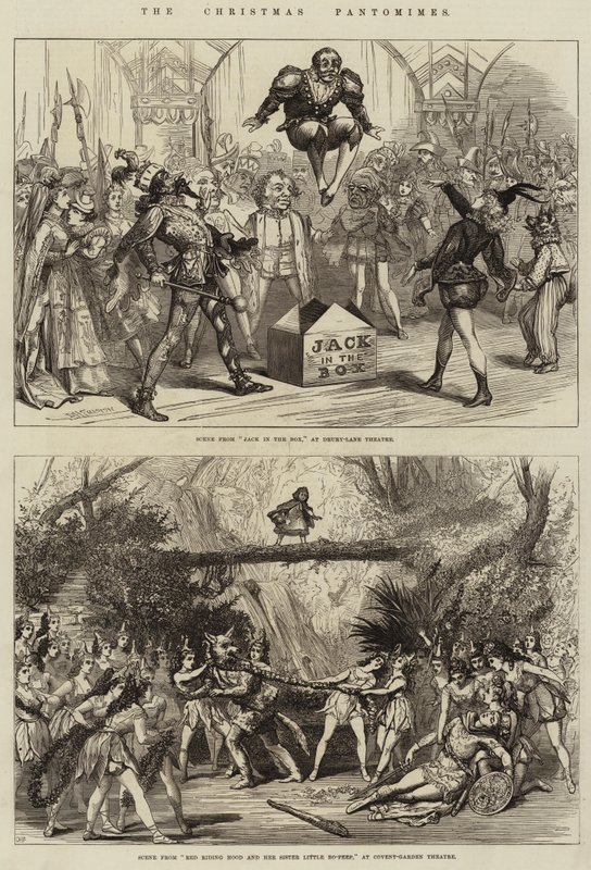 Las pantomimas de Navidad de David Henry Friston