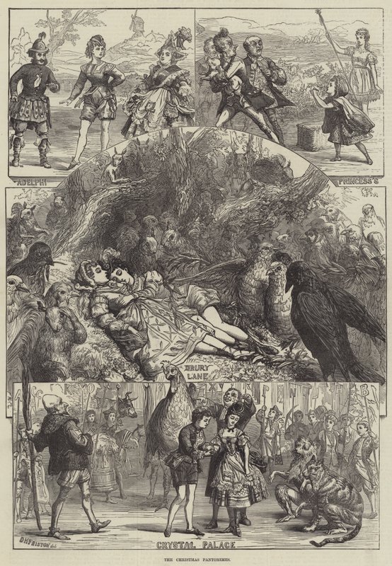Las Pantomimas de Navidad de David Henry Friston