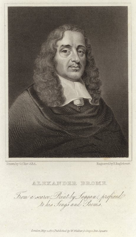 Alexander Brome - Poeta inglés de David Loggan