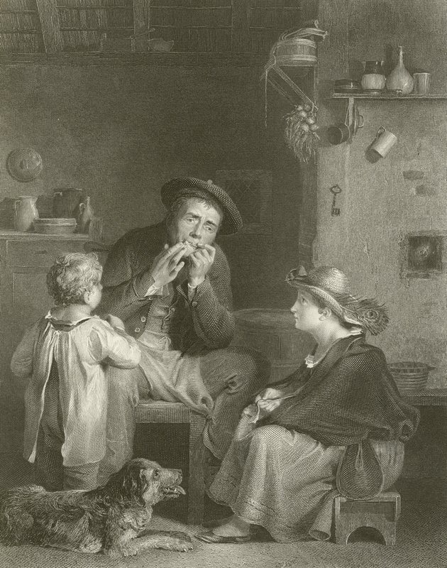 El arpa judía de David Wilkie