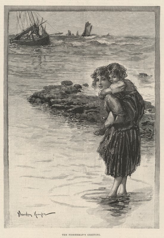 El Saludo del Pescador de Davidson Knowles