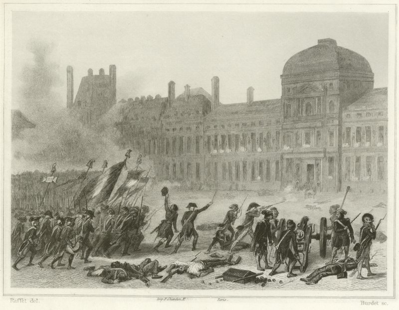 10 de agosto de 1792 de Denis Auguste Marie Raffet