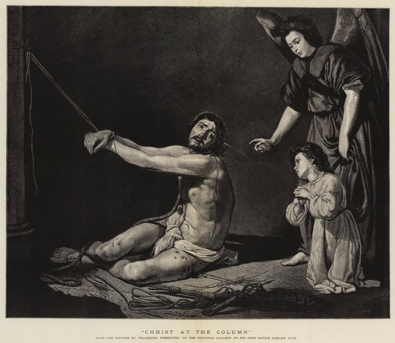 Cristo en la columna de Diego Velázquez