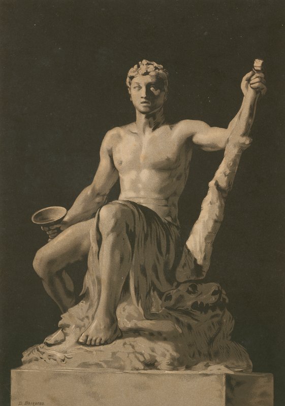 Estatua de Hércules de Dionisio Baixeras Verdaguer