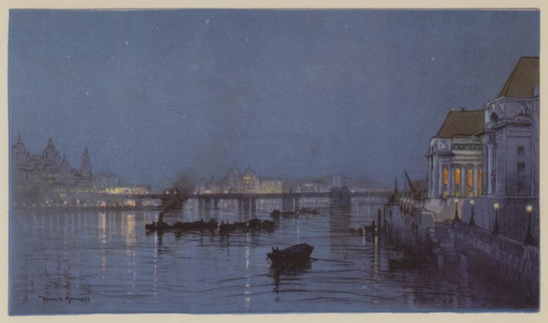 Un nocturno de Charing Cross de Donald Maxwell