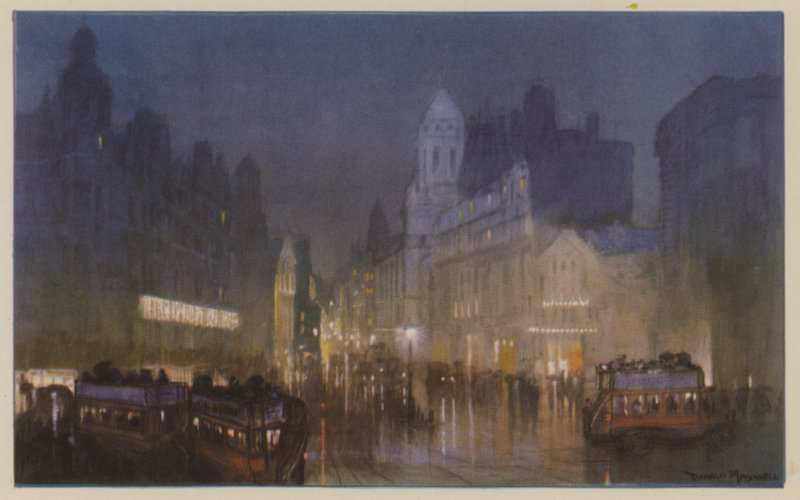 El Gran Canal de Tottenham Court Road de Donald Maxwell