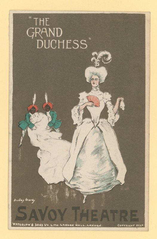La Gran Duquesa, El Teatro Savoy, Londres de Dudley Hardy