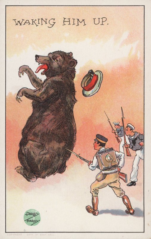Despertándolo, c.1904-05 de Dudley Hardy