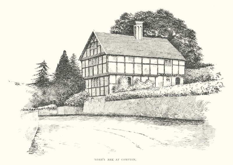 Arca de Noé en Compton (litografía) de Duncan Moul