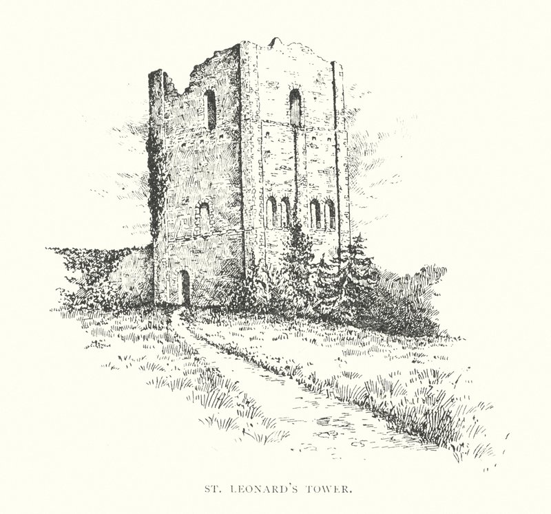 Torre de San Leonardo (litografía) de Duncan Moul