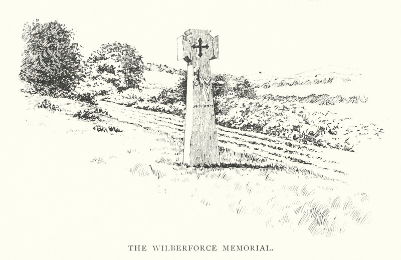 Monumento a Wilberforce (litografía) de Duncan Moul