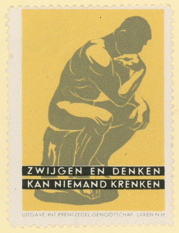 La contemplación silenciosa no puede ofender a nadie de Dutch School