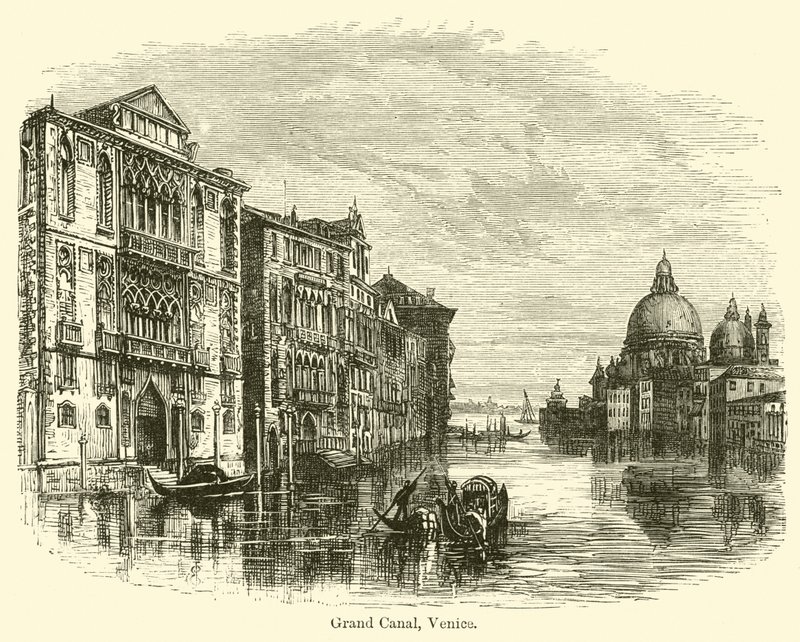 Gran Canal, Venecia de E. Jennings