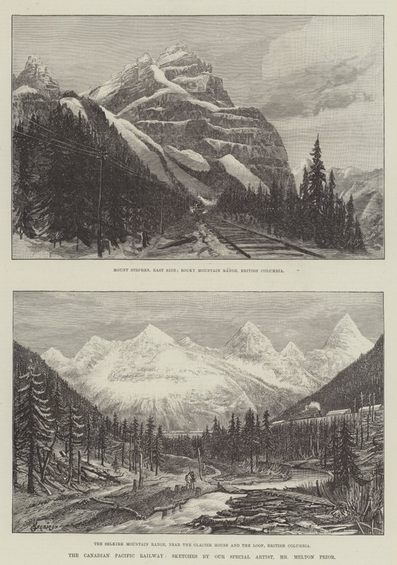 El Ferrocarril del Pacífico Canadiense de E. Jennings